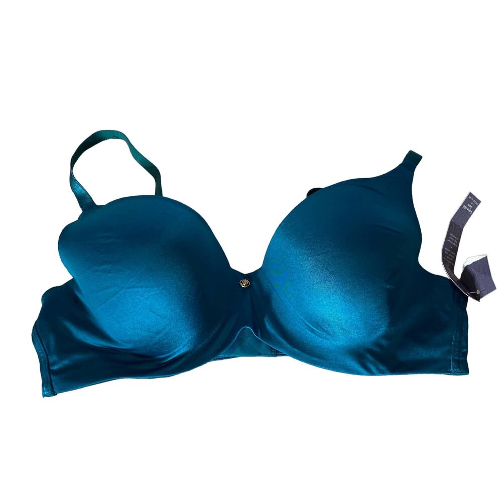Jennifer Lopez Intimates Blue Adjustable Straps Bra Women Sz 38D